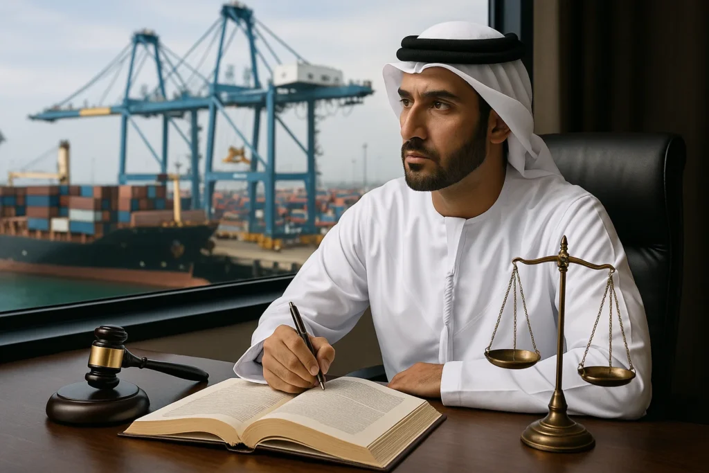 أنواع المنازعات البحرية في موانئ ابوظبي وكيفية تسويتها قانونيًا